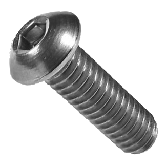 BHSM4-0.70X16PL M4-0.70 X 16 MM BUTTON SOCKET CAPS 12.9 COARSE ALLOY ISO 7380 BLACK OXIDE